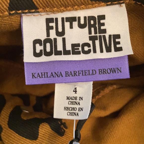 Future Collective by Kahlana Barfield Target Utility Denim A-line Dress - Picture 4 of 4